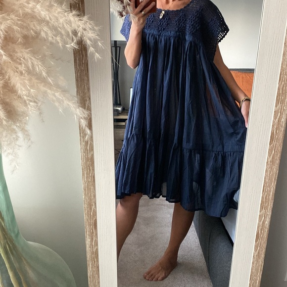 NWT Yvonne S. Hand embroidered dress - Picture 4 of 5